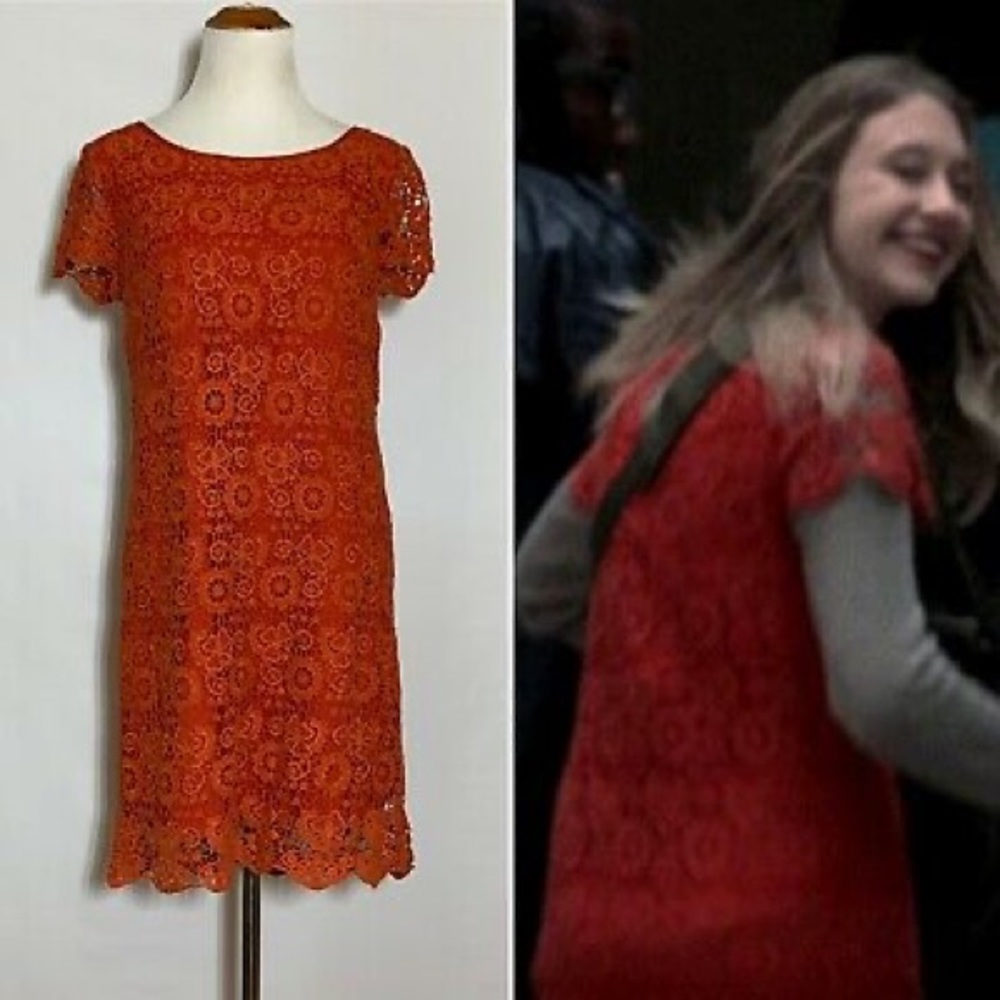 Anthropologie Moulinette Soeurs Horkelia Dress 10 Crochet - Picture 4 of 5